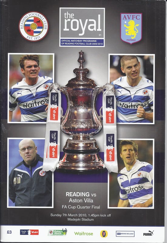 Reading FC v Aston Villa FC